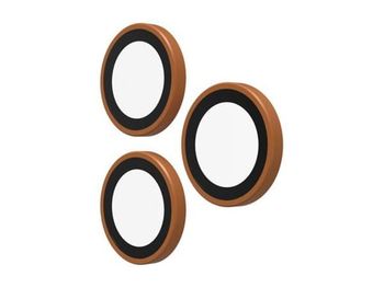 ZAGG InvisibleShield Premium GL - Linsebeskytter for mobiltelefon - oransje - for Apple iPhone 15 Pro, 15 Pro Max, 16 Pro, 16 Pro Max, 17 Pro, 17 P...