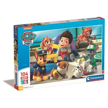 Paw Patrol Leketid 104-delers Maxi Puslespill