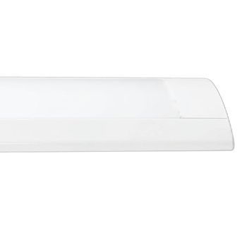 Wit scherm, IP20, P/2TUB, LED, 18 W, 120 C