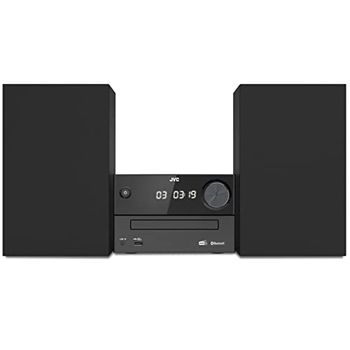 JVC UX-C25DAB - Sistema Micro Hi-Fi con CD, USB, Bluetooth, Dab+, FM, Line-In e IR, Negro