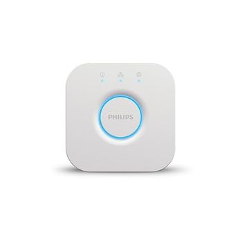Philips Hue Bridge 2.0 : Hub Central de Contrôle d'Éclairage Intelligent, fonctionne avec Alexa, Google Assistant & Apple HomeKit, Commande Intuitive par l'application connectée Philips Hue