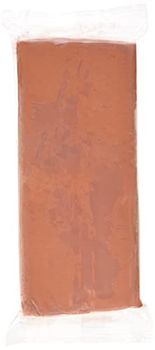 Glorex 6 8070 137-Keramiplast, Terracotta, Circa 500 g, Argilla per Modellare indurente all'Aria, pronta all'Uso e malleabile, a Base Naturale, Plasticine