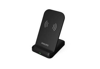 Philips DLP9212 Qi Wireless Charger Stand, 15W Max Wireless Charging, 2-in-1 Phone Stand & Charger, Protezione multipla, Vivavoce Visualizzazione