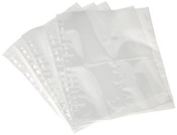 Veloflex 5347300 – fotofodral DIN A4, fotorekvisita, samlarfodral, för fotostorlek 10 x 15 cm höga, 5 stycken