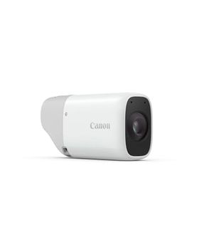 Canon PowerShot Zoom Essential Kit Que Incluye Tarjeta SD y Adaptador de Corriente USB-C (Sensor 12 MP, Zoom 3 Pasos, estabilizador Imagen óptico 4 Ejes, Full HD, USB-C, WLAN, Bluetooth), Blanco