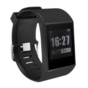 NL Smartwatch - NK-SW3138-INK: Ecrã OLED de 0,91", resolução 23 x 128, memória integrada, Bluetooth 4.0, resistência à água, compatível com iOS e Android.