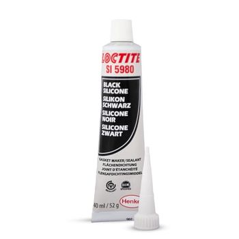 Loctite SI 5980 40 ml Blister Tube - Silicone Noir pour Joints - Haute Température Optimal pour Moteurs et Composants - Joint Silicone de Qualité Professionnelle