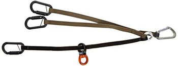 Petzl S59 STEF Kantelapparaat voor NEST nest, Zwart