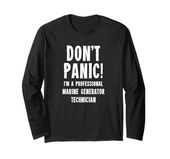 Marine Generator Technician Long Sleeve T-Shirt