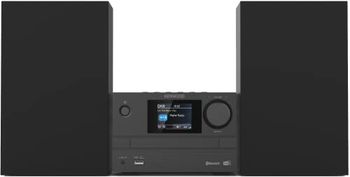 Microcadena HiFi Kenwood M-525DAB con CD, USB, Dab+ y Bluetooth Audio- Streaming. Color: Antracita