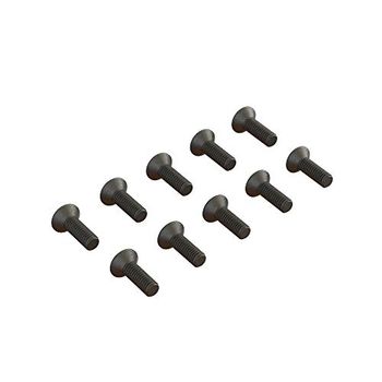 Platte kop zeskantige machineschroef, M2.5x8mm (10)