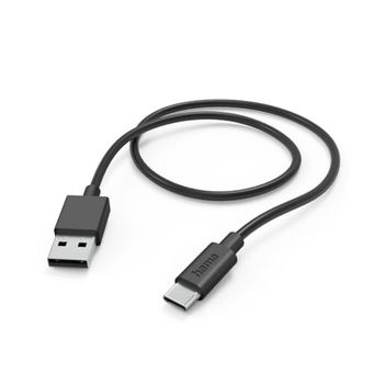 Hama – ‎ Cavo USB A/USB Type C, 1 metro, nero