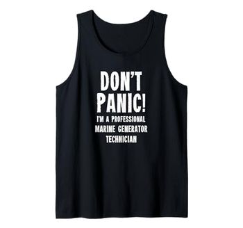 Marine Generator Technician Tank Top