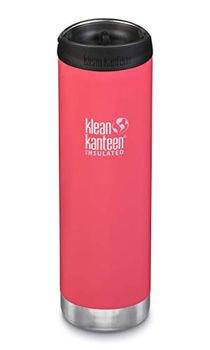 Klean Kanteen TK Wide Kanteens vakuumisolerad - ny 2019 (20 oz (591 ml), melon punk (kaffekåda))