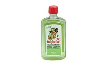 Genwj Integratore Alimentare Holzhacker Franzbranntwein Arnica e Mentolo, 500 ml
