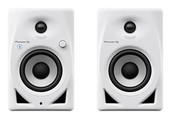 Pioneer DJ ® DM-40D-BT-W Sistema monitor de escritorio, Blanco, Bluetooth, Altavoz de 4''