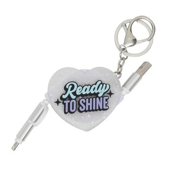 Mr.Wonderful - Keyring with phone charger - Ready to shine x x