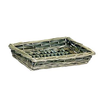 Small Chipwood Wicker Tray