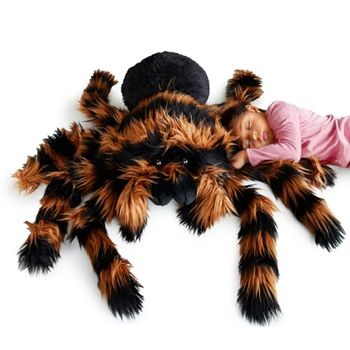 mikamax Tarentula géante en Peluche XXL – Giant Tarantula Plush, Doudou araignée, 85 cm