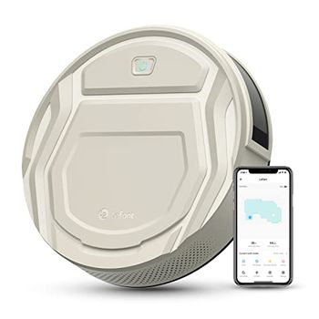 LEFANT Robot aspirapolvere, 120 minuti di autonomia, aspirapolvere robot WLAN compatibile con Alexa e APP, robot aspirapolvere per peli di animali domestici, autoscarica robot aspirapolvere con