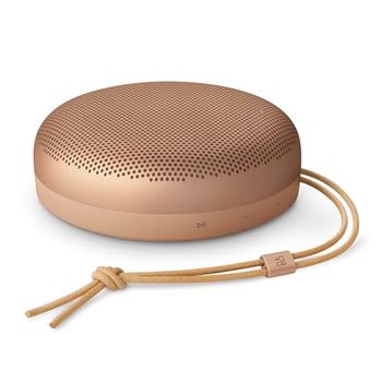Bang & Olufsen Beosound A1 (3ª Generación) Altavoz Bluetooth Portátil Impermeable con 3 Micrófonos, Certificado C2C - Honey Tone