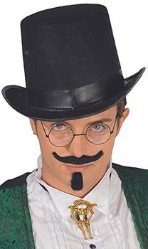 GUIRCA - Accessoires Chapeau blazer feutre haute, Couleur noire, Taille unique (13504.0)
