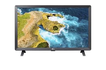 LG Pantalla TV 24 LED Resolución HD1366x768 Color Negro 16:9 HDMIx2 USB 2.0 Altavoces Integrados Bluetooth Audio Wi-FI WebOS Tuner TNT HD DVB-T2/C/S2 Slot Ci