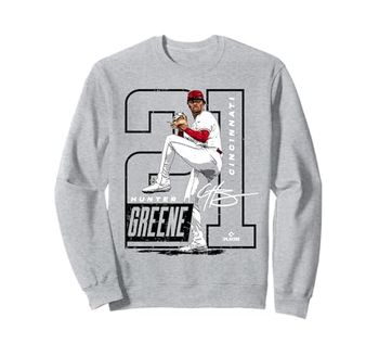 Hunter Greene | Cincinnati MLB Baseball Players | MLBHGR202M Sweatshirt