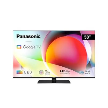 Panasonic TN-50W70AEZ, Série W70 50 Pouces 4K Ultra HD LED Smart TV, 2024, Assistant Google, Chromecast, Dolby Vision & Atmos, Mode Jeux, Bluetooth, pour Une expérience visuelle exceptionnelle