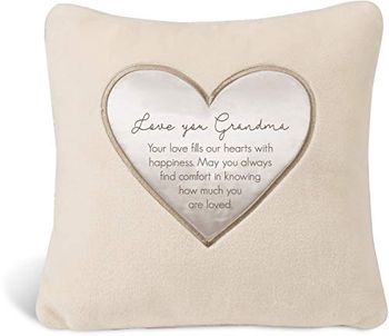 Pavilion Gift Company The Comfort Blanket Plush Throw Pillow, Beige