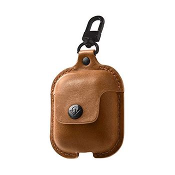 Twelve South AirSnap | Capa de couro polido para AirPods