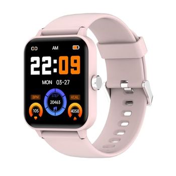 Blackview R30 - Smartwatch Fitness Watch - Display da 1,83 pollici - +100 modalità di allenamento - Notifiche e gestione delle chiamate - 7 giorni di autonomia - Tonalità rosa, Colore: rosa., 240 x