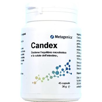 Metagenics Integratore Alimentare Candex, 45 Capsule da 35 g