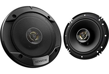 Kenwood - Altavoces (2 vías, 16 cm), Color Negro
