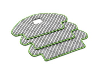 iRobot Piezas auténticas - Paño de Limpieza Lavable Roomba Combo (x3) - Reutilizable - Compatible Solo con la Serie Combo - Gris y Verde
