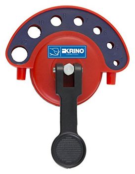 Krino 03121001 Dima ventosa para furos precisos cinzentos, cerâmica e azulejos, aço, 5 a 12 mm