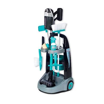 Smoby Rowenta Cleaning Trolley with Vacuum Cleaner