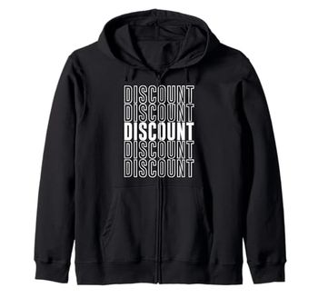 Discount Zip Hoodie