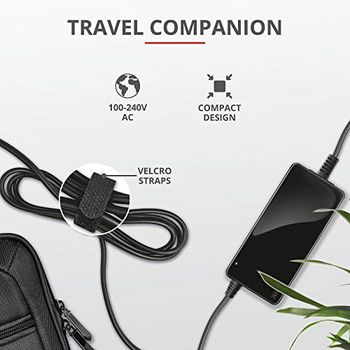 Trust Nexo Caricabatteria per laptop da 90 W per Dell - 4.5mm