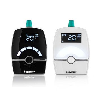Babymoov Premium Care monitor de bebé de áudio 1400 m, unissexo, 1400 m, preto