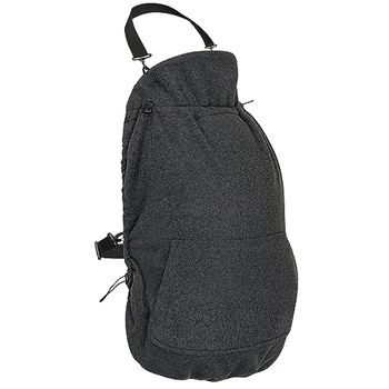 Hoppediz - Cobertor cachecol para porta-bebé, cor antracite
