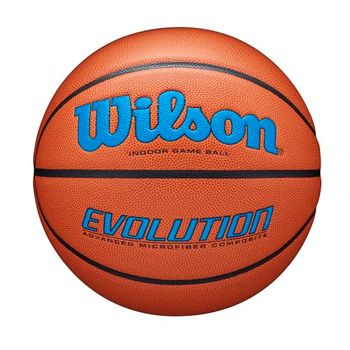 Wilson Evolution Game Basketball, Royal, Intermediate Size - 28.5"