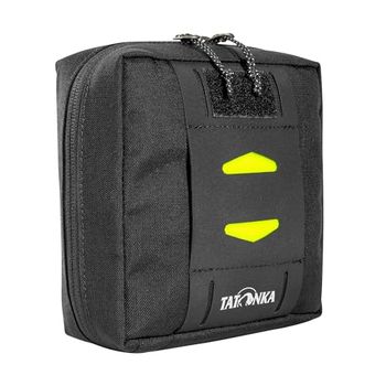 Tatonka Unisex - Adult Universal Pouch 14 x 14 Backpack Accessory Bag, Black, 14 x 14 cm