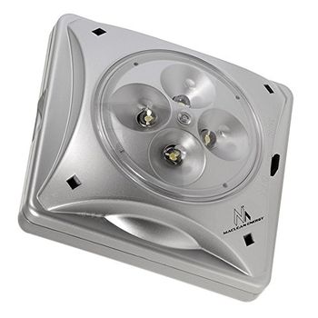 Maclean MCE124 Solar scherm licht LED parasol licht LED schemeringssensor 4xLED magnetische verbinding paraplu