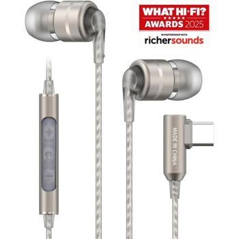 SoundMAGIC E80D in-ear hovedtelefon med USB-C (Sølv)