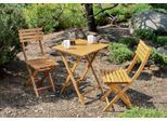 Garden Pleasure Gartentisch »Balkontisch »ALAMEDA«, TOPSELLER!«, (Balkontisch, Gartentisch), BxTxH: 55x55x72 cm, klappbar