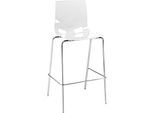 Barhocker "Fondo", weiß