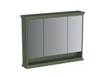 VitrA Valarte LED-Spiegelschrank 65833 98x17x76cm, 3 Spiegeltüren, Korpus Vintage grün, lackiert