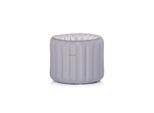Chipolino, Babybadewanne Bubble Nest aufblasbar, rund, Sitz, Pumpe, Badehilfe grau