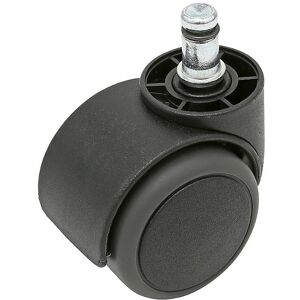 kaiserkraft Sitz-Stopp-Rollen, VE 5 Stk, für harte Böden, für Hochstühle